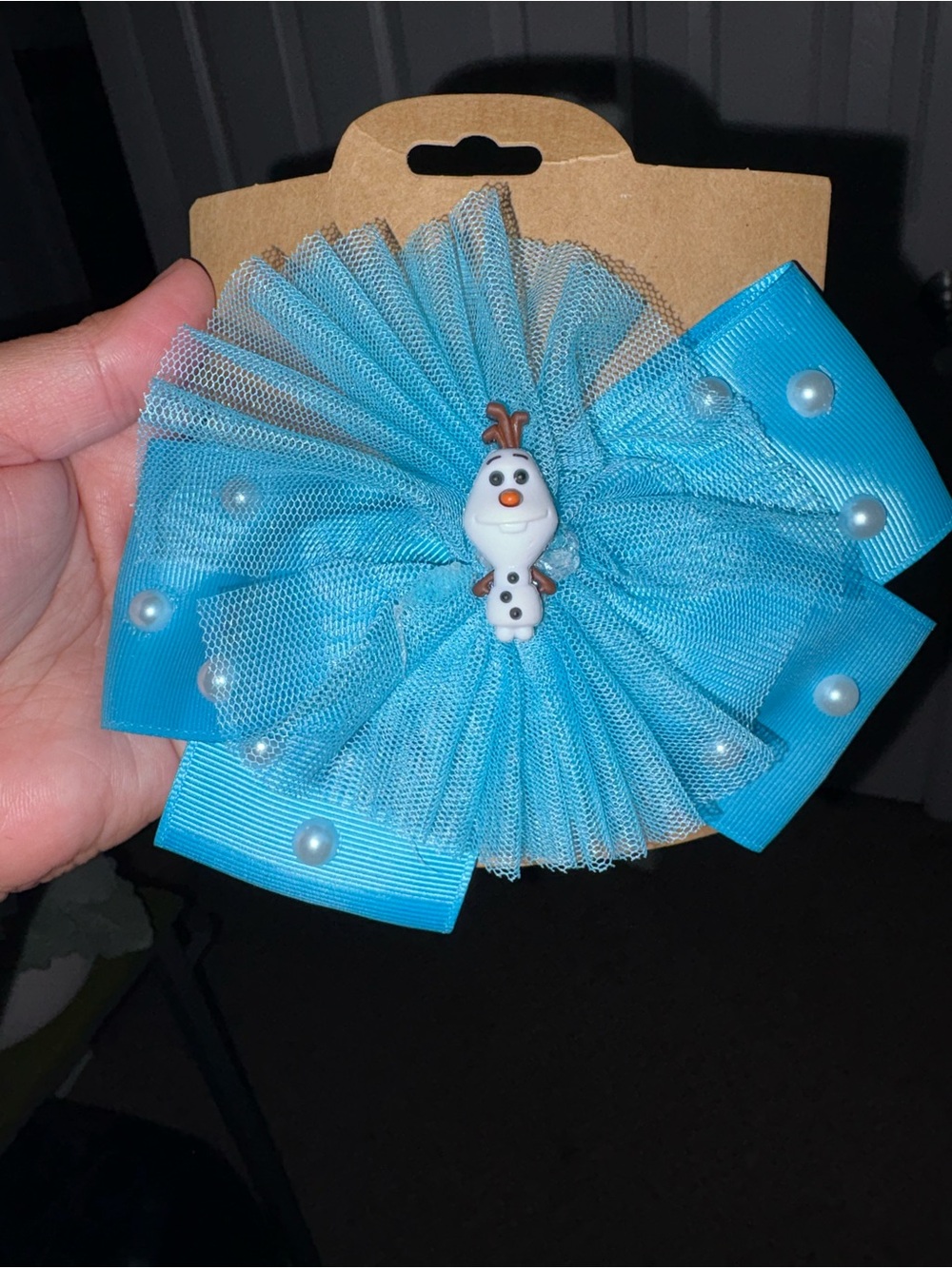 Olaf (Disney) Alligator Clip Bow